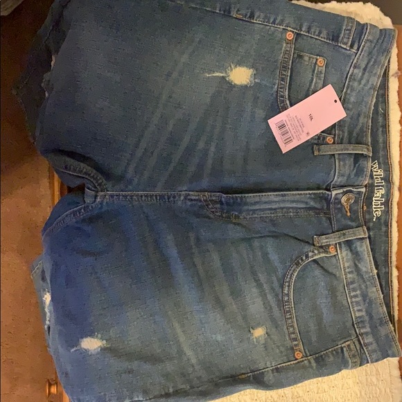 New Wild Fable junior sized 10 long jeans - Picture 2 of 6